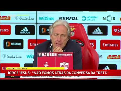 Vídeo: O grande elogio de Jorge Jesus a Paulo Bernardo