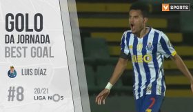 Golo da Jornada (Liga 21/22 #12): Luis Díaz (FC Porto)