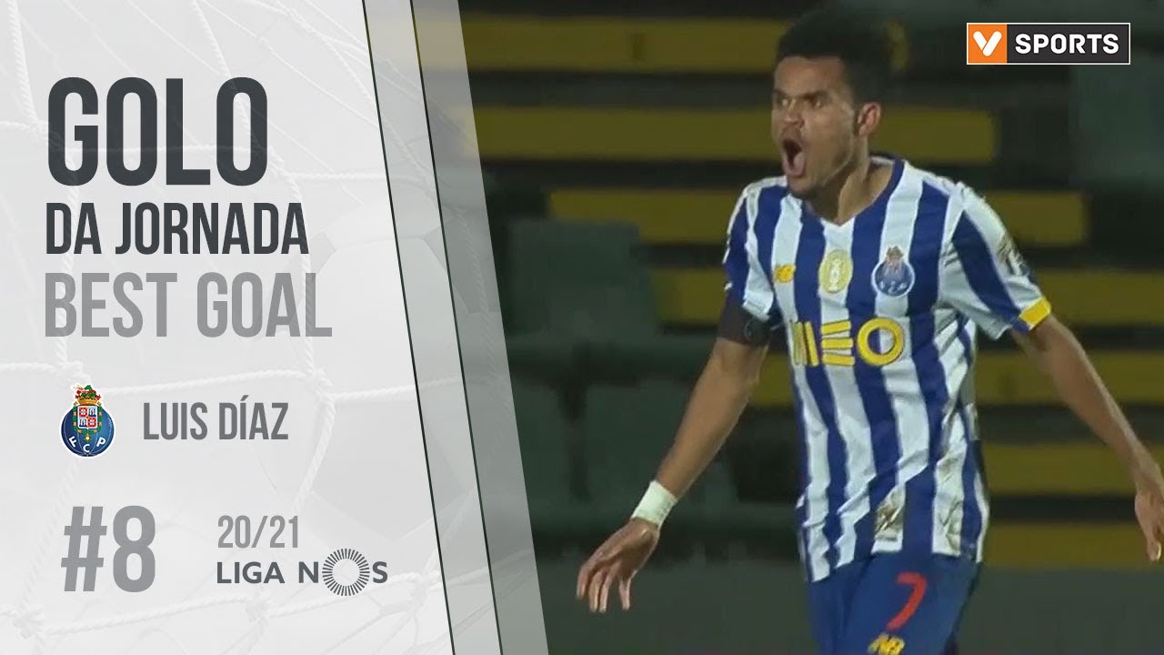 Golo da Jornada (Liga 21/22 #12): Luis Díaz (FC Porto)