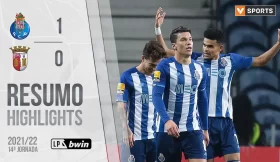 Highlights | Resumo: FC Porto 1-0 SC Braga (Liga 21/22 #14)