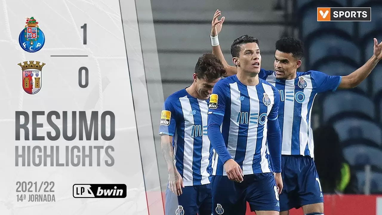 Highlights | Resumo: FC Porto 1-0 SC Braga (Liga 21/22 #14)