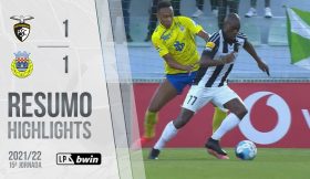 Highlights | Resumo: Portimonense 1-1 FC Arouca (Liga 21/22 #15)