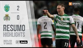 Highlights | Resumo: Sporting 2-0 Boavista (Liga 21/22 #14)