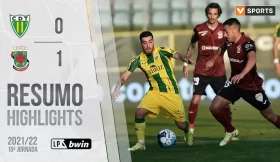 Highlights | Resumo: Tondela 0-1 Paços de Ferreira (Liga 21/22 #15)