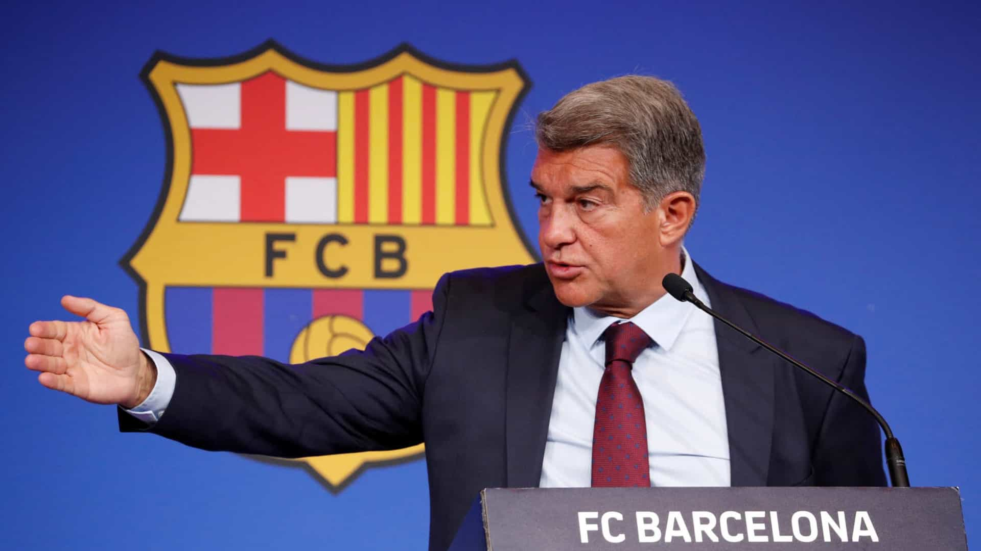 Laporta anuncia que o Barcelona se vai reforçar no mercado de Inverno