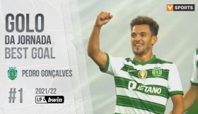 Golo da Jornada (Liga 21/22 #18): Pedro Gonçalves (Sporting)