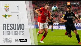 Highlights | Resumo: Benfica 1-1 Moreirense (Liga 21/22 #18)