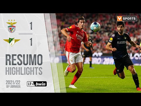 Highlights | Resumo: Benfica 1-1 Moreirense (Liga 21/22 #18)