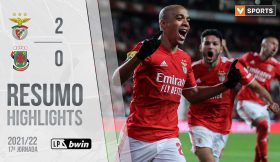 Highlights | Resumo: Benfica 2-0 Paços de Ferreira (Liga 21/22 #17)