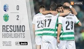 Highlights | Resumo: FC Vizela 0-2 Sporting (Liga 21/22 #18)