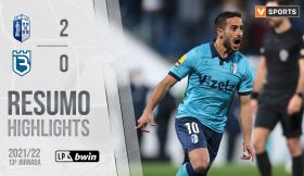 Highlights | Resumo: FC Vizela 2-0 Belenenses SAD (Liga 21/22 #13)