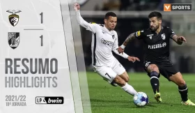 Highlights | Resumo: Portimonense 1-1 Vitória SC (Liga 21/22 #18)