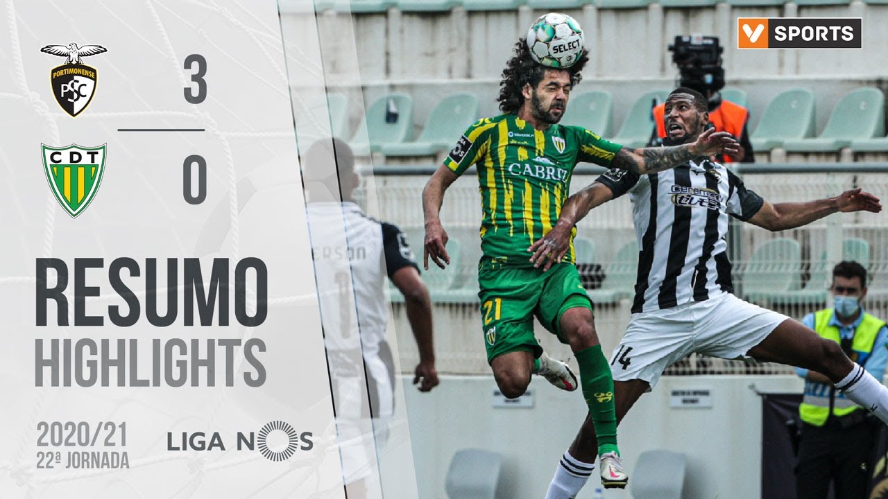 Highlights | Resumo: Portimonense 1-2 Tondela (Liga 21/22 #20)