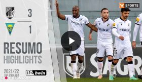 Highlights | Resumo: Vitória SC 3-1 Estoril Praia (Liga 21/22 #19)