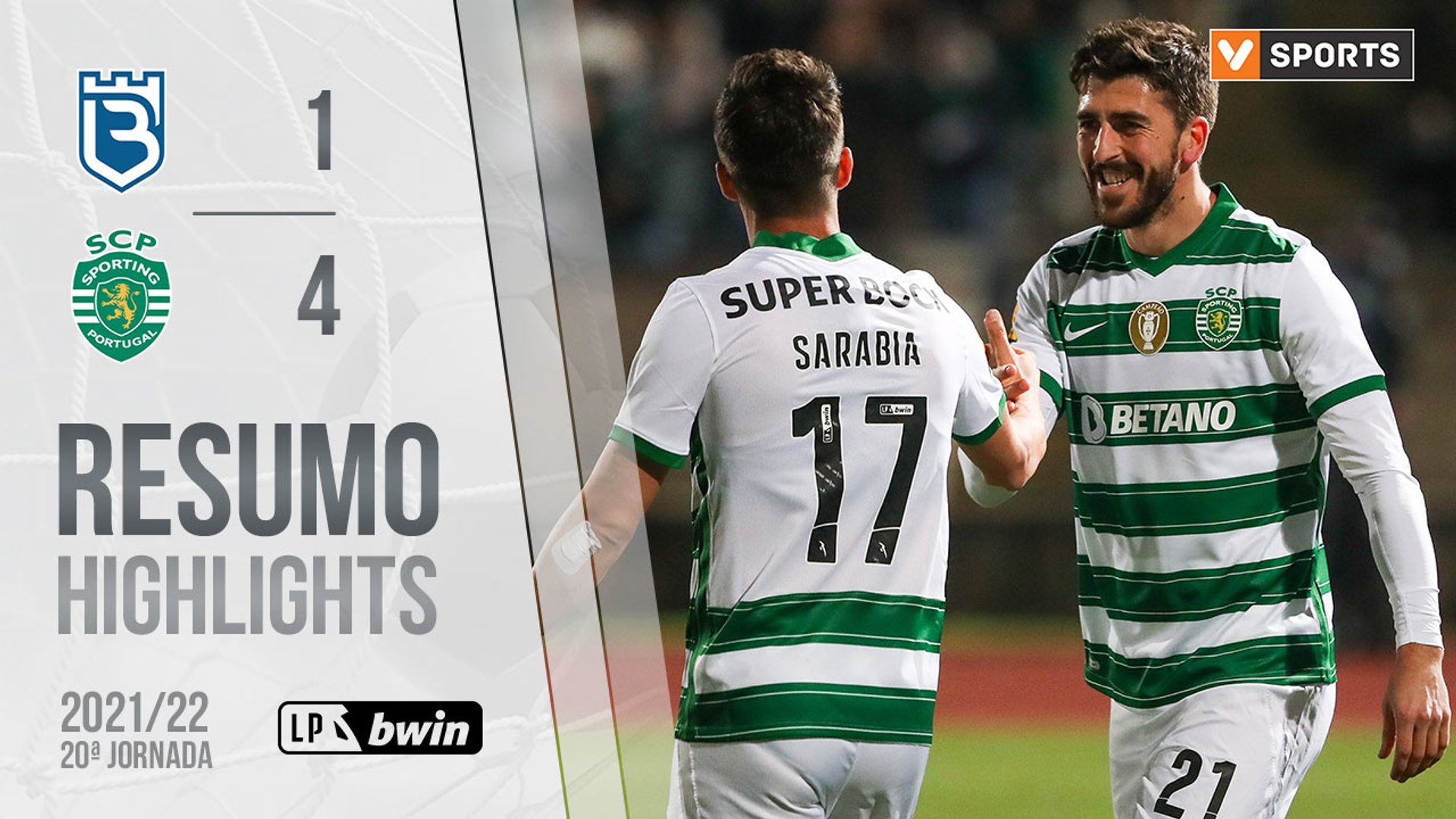 Highlights | Resumo: Belenenses SAD 1-4 Sporting (Liga 21/22 #20)