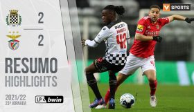 Highlights | Resumo: Boavista 2-2 Benfica (Liga 21/22 #23)