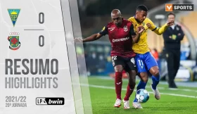 Highlights | Resumo: Estoril Praia 0-0 Paços de Ferreira (Liga 21/22 #20)