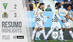 Highlights | Resumo: Estoril Praia 2-3 Boavista (Liga 21/22 #24)