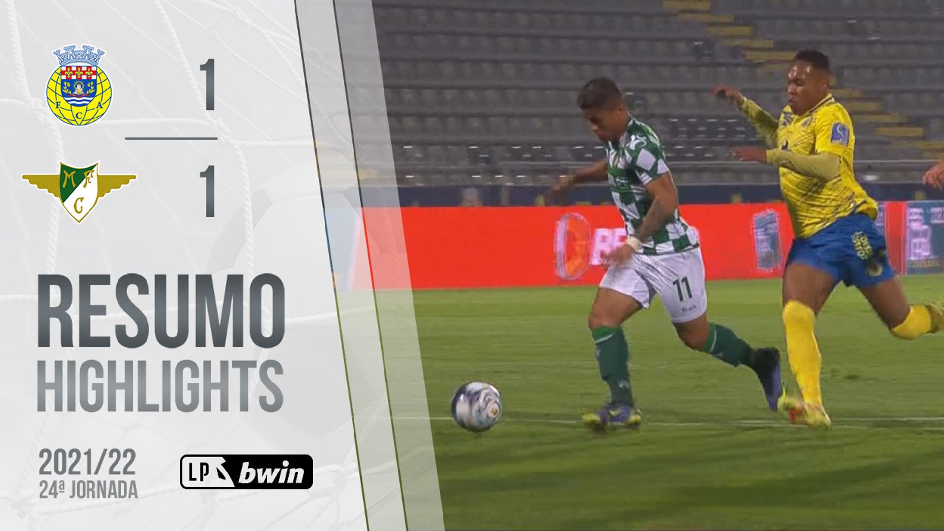 Highlights | Resumo: FC Arouca 1-1 Moreirense (Liga 21/22 #24)