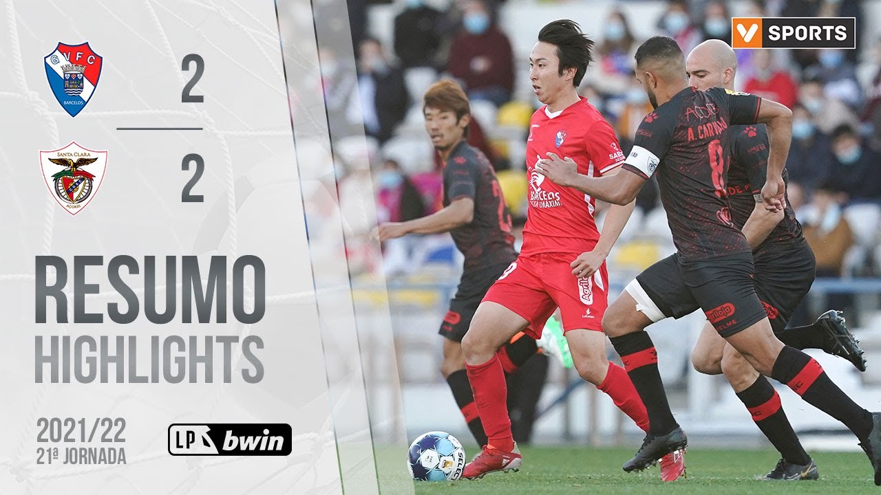 Highlights | Resumo: Gil Vicente 2-2 Santa Clara (Liga 21/22 #21)