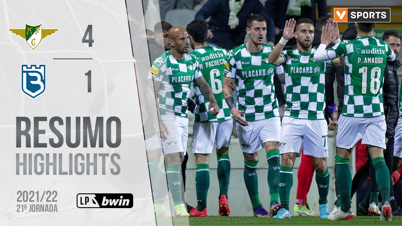 Highlights | Resumo: Moreirense 4-1 Belenenses SAD (Liga 21/22 #21)