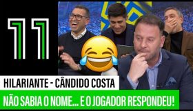 HILARIANTE: Cândido Costa e o autógrafo à entrada do Canal 11!