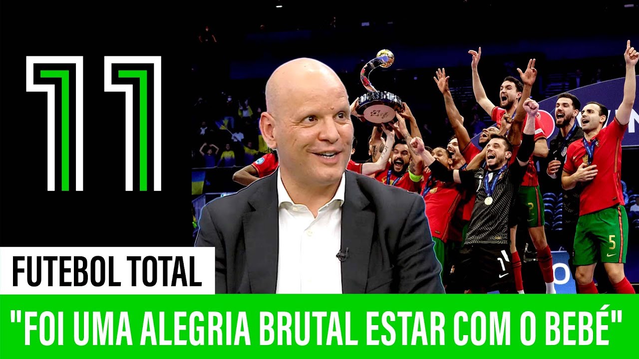 Jorge Braz sobre a Seleção de Futsal: “Todos contam.” | Futebol Total