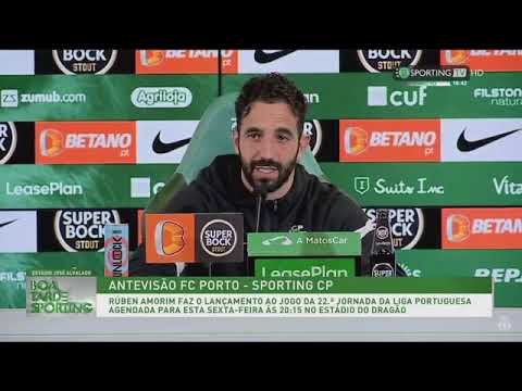 Vídeo: «Vamos tentar levar o jogo de acordo com o jogador que está lá. Se calhar não é tão bom no um para um como o Porro, mas talvez seja melhor noutros aspetos»