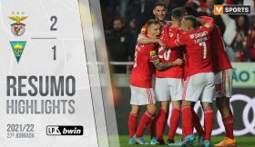 Highlights | Resumo: Benfica 2-1 Estoril Praia (Liga 21/22 #27)