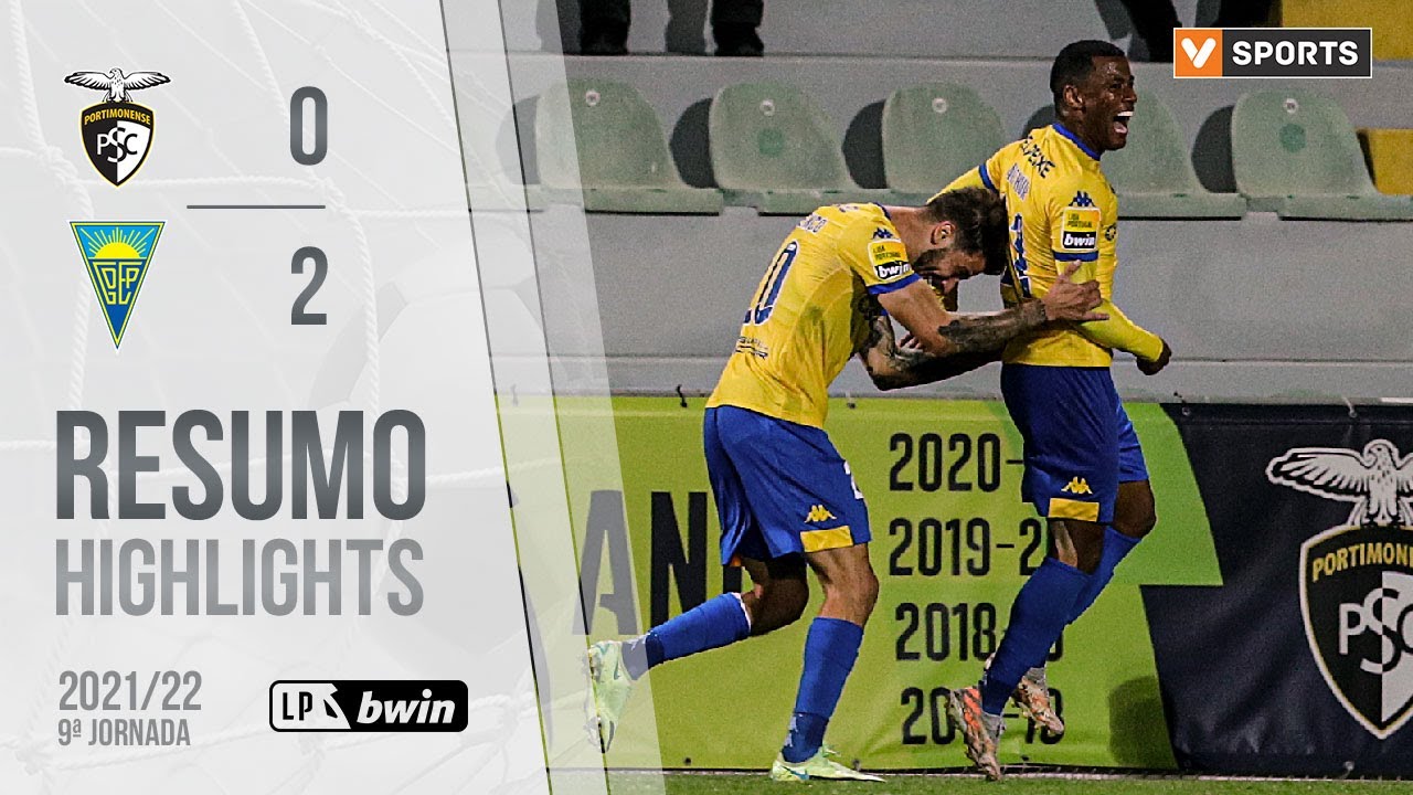 Highlights | Resumo: Estoril Praia 2-0 Portimonense (Liga 21/22 #26)