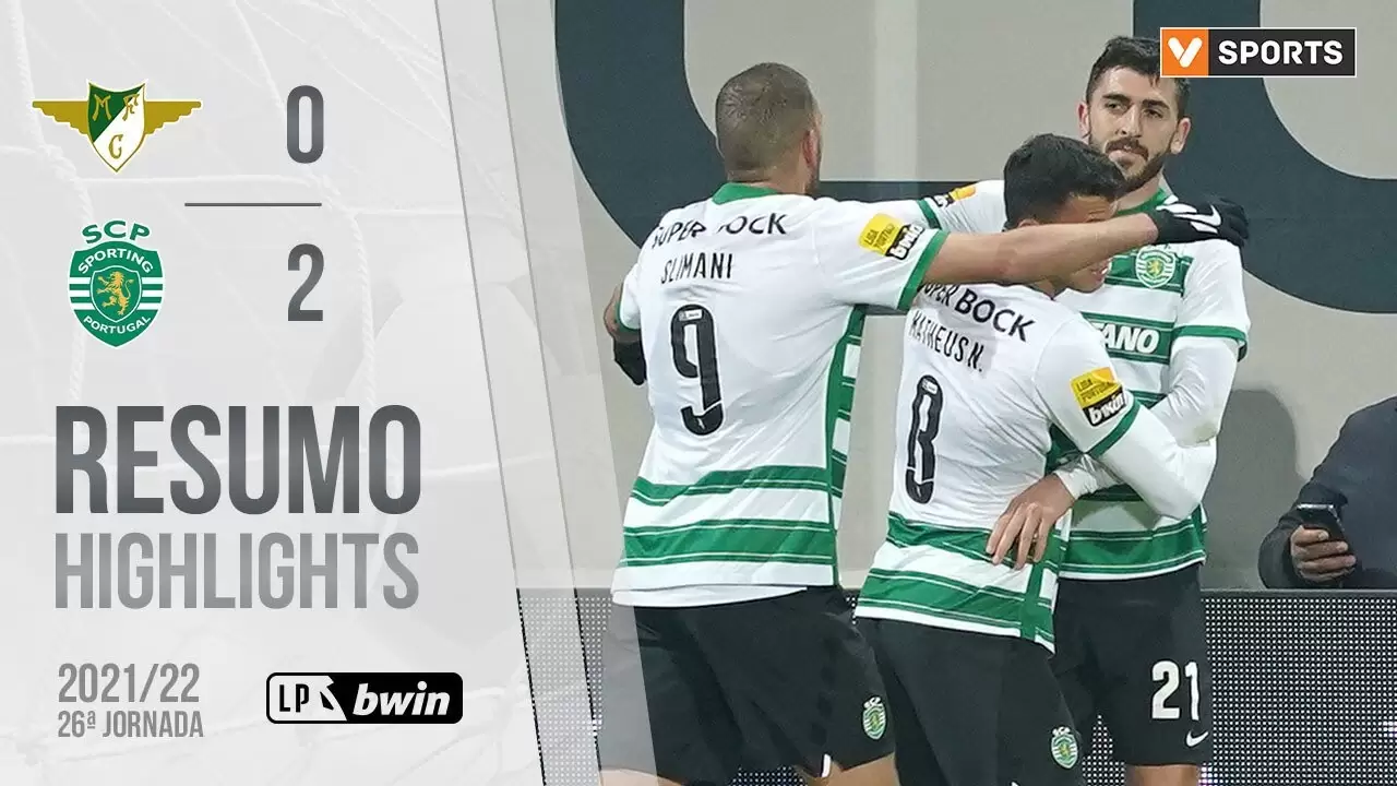 Highlights | Resumo: Moreirense 0-2 Sporting (Liga 21/22 #26)