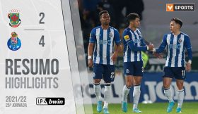 Highlights | Resumo: Paços de Ferreira 2-4 FC Porto (Liga 21/22 #25)