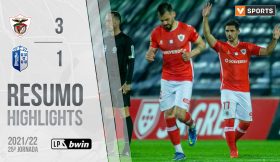 Highlights | Resumo: Santa Clara 3-1 FC Vizela (Liga 21/22 #25)