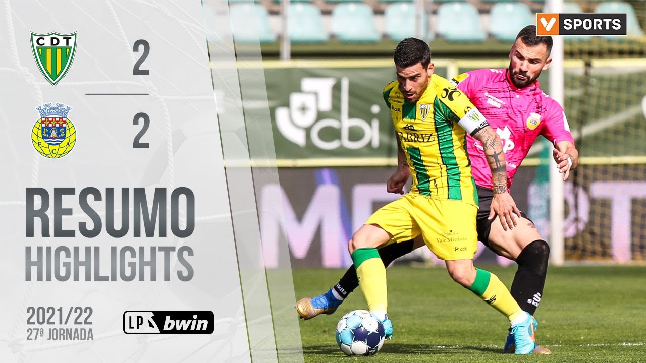 Highlights | Resumo: Tondela 2-2 FC Arouca (Liga 21/22 #27)