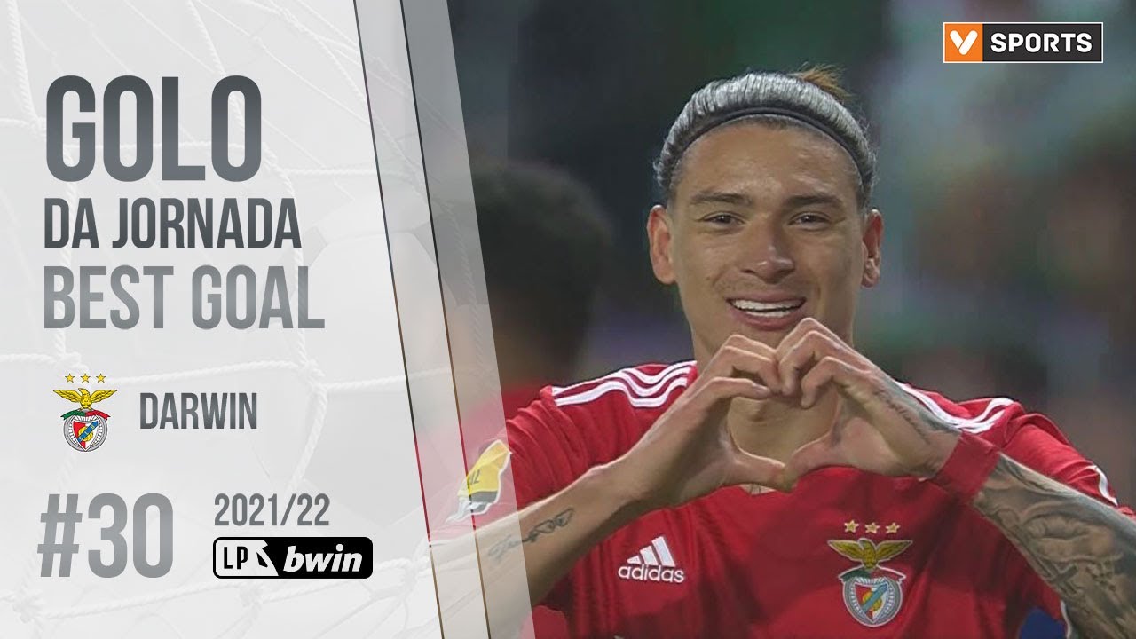 Golo da Jornada (Liga 21/22 #30): Darwin Núñez (Benfica)