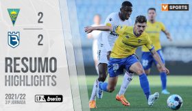 Highlights | Resumo: Estoril Praia 2-2 Belenenses SAD (Liga 21/22 #31)