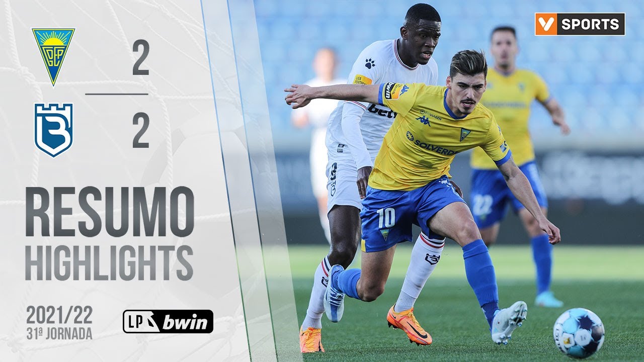 Highlights | Resumo: Estoril Praia 2-2 Belenenses SAD (Liga 21/22 #31)