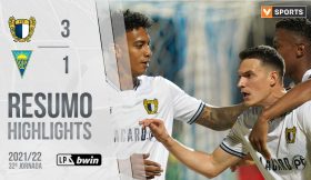 Highlights | Resumo: Famalicão 3-1 Estoril Praia (Liga 21/22 #32)