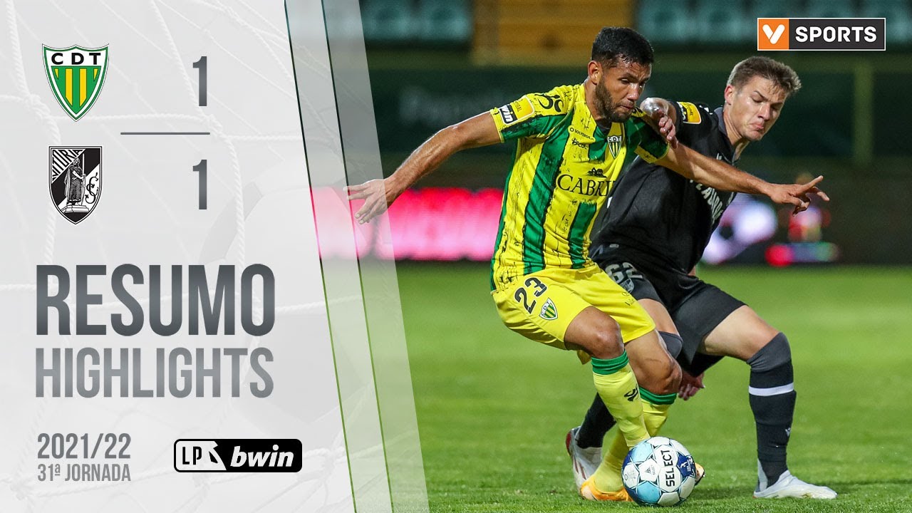 Highlights | Resumo: Tondela 1-1 Vitória SC (Liga 21/22 #31)