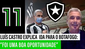 Luís Castro sobre Botafogo: “Desafio muito grande”