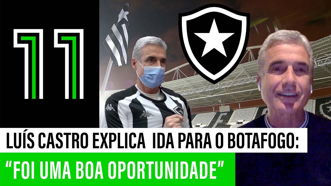 Luís Castro sobre Botafogo: “Desafio muito grande”