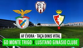 🔴 AF EVORA – TAÇA DINIS VITAL – GD MONTE DO TRIGO – LUSITÂNO ÉVORA