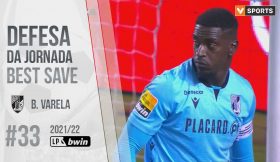 Defesa da Jornada (Liga 21/22 #33): Bruno Varela (Vitória SC)