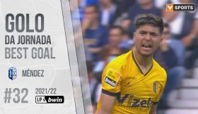 Golo da Jornada (Liga 21/22 #32): Méndez (Vizela)