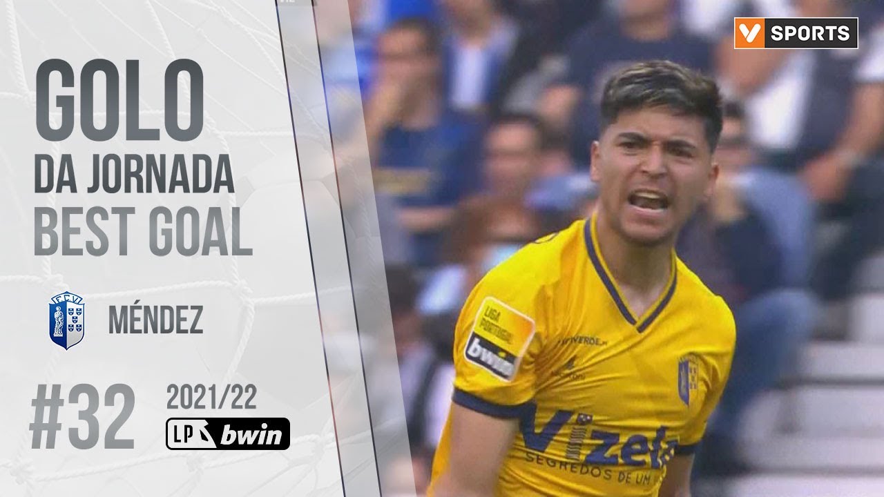 Golo da Jornada (Liga 21/22 #32): Méndez (Vizela)