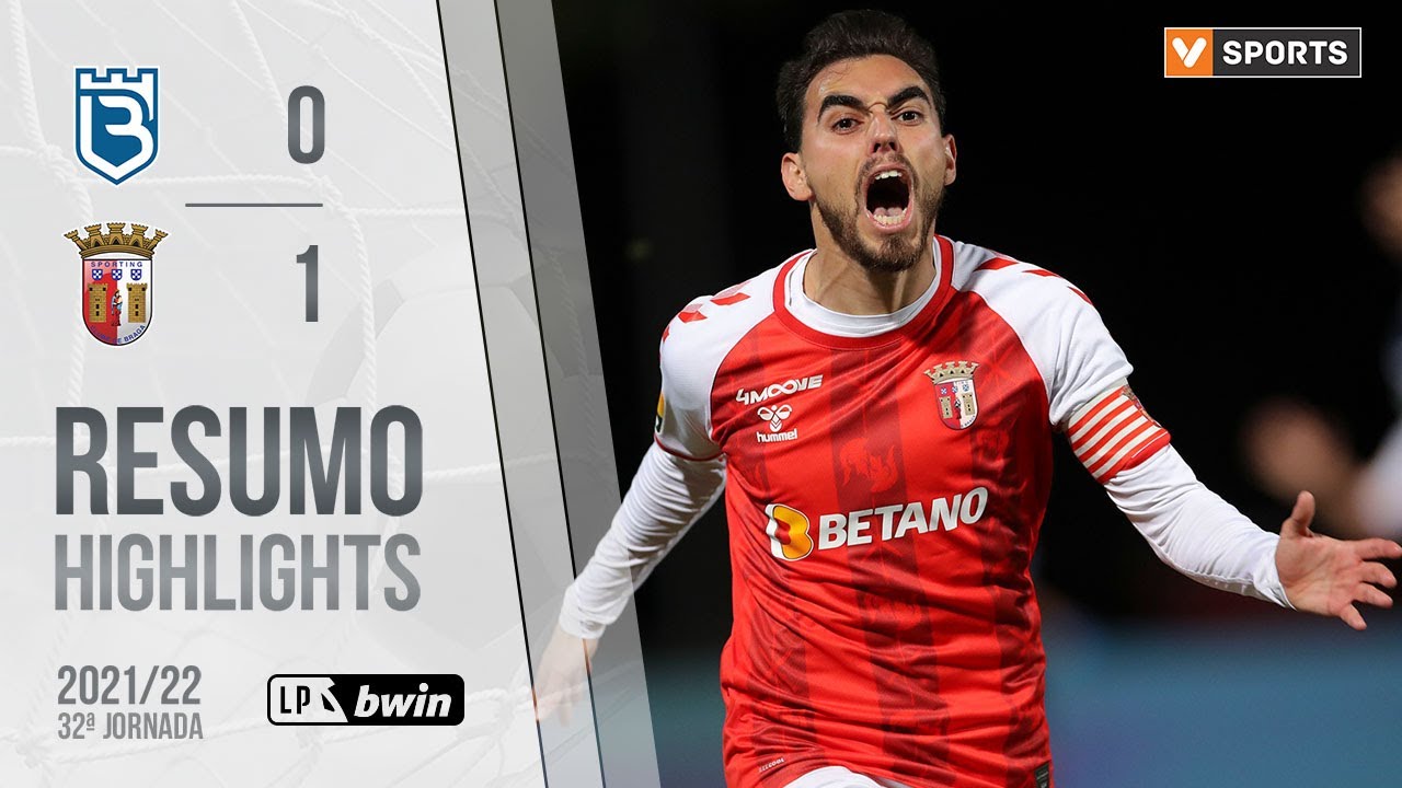 Highlights | Resumo: Belenenses SAD 0-1 SC Braga (Liga 21/22 #32)