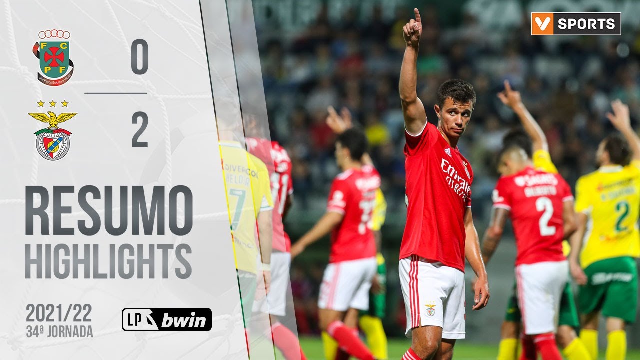 Highlights | Resumo: Paços de Ferreira 0-2 Benfica (Liga 21/22 #34)