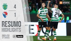 Highlights | Resumo: Sporting 4-1 Gil Vicente (Liga 21/22 #32)