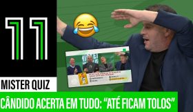 Cândido Costa ACERTA TUDO no Mister Quiz!