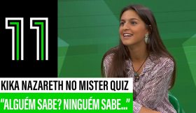 Kika Nazareth joga ao Mister Quiz!